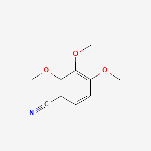 Chemical structure of 2,3,4-Trimethoxybenzonitrile