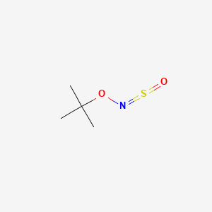 Chemical structure of (tert-Butoxyimino)-λ4-sulfanone