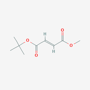 Chemical structure of t-Butyl methyl fumarate