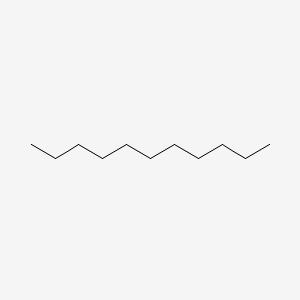 Chemical structure of Undecane