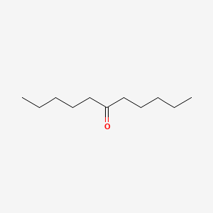 Chemical structure of 6-Undecanone