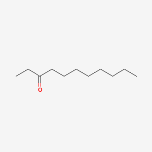 Chemical structure of 3-Undecanone