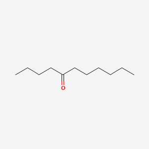 Chemical structure of 5-Undecanone