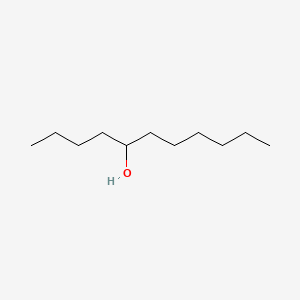 Chemical structure of 5-Undecanol