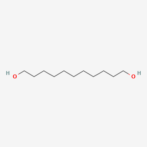 Chemical structure of 1,11-Undecanediol