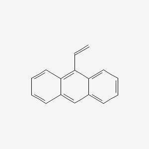 Chemical structure of 9-Vinylanthracene