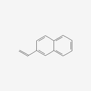 Chemical structure of 2-Vinylnaphthalene