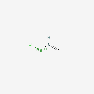 Chemical structure of Magnesium, chloroethenyl-