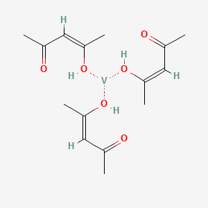Chemical structure of Vanadium(III) acetylacetonate