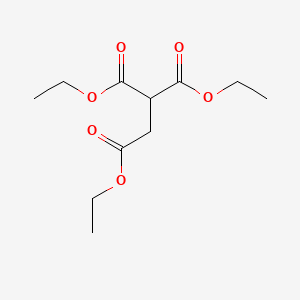 Chemical structure of Triethyl 1,1,2-ethanetricarboxylate