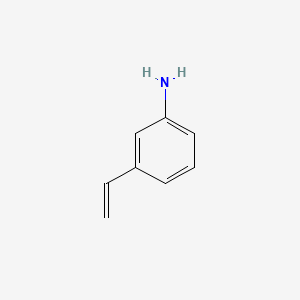 Chemical structure of 3-Vinylaniline