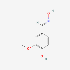 Chemical structure of Vanillin oxime
