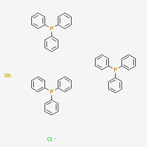 Chemical structure of Wilkinson’s catalyst
