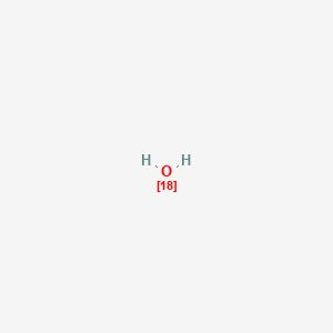 Chemical structure of Water-18O