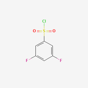 Chemical structure of 3,5-Difluorobenzenesulfonyl chloride