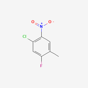 Chemical structure of 4-Chloro-2-fluoro-5-nitrotoluene