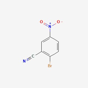 Chemical structure of 2-Bromo-5-nitrobenzonitrile
