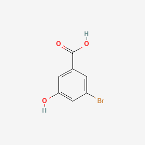 Chemical structure of 3-Bromo-5-hydroxybenzoic acid