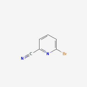 Chemical structure of 6-Bromo-2-pyridinecarbonitrile