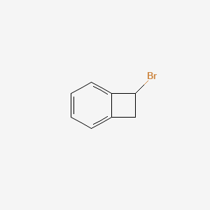 Chemical structure of 1-Bromobenzocyclobutene