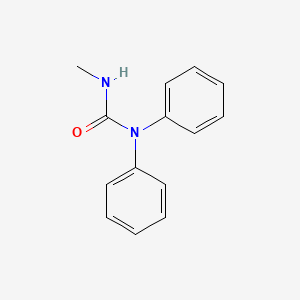 Chemical structure of 3-Methyl-1,1-diphenylurea