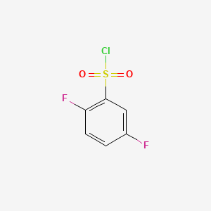 Chemical structure of 2,5-Difluorobenzenesulfonyl chloride