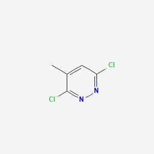 Chemical structure of 3,6-Dichloro-4-methylpyridazine