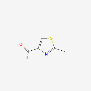 Chemical structure of 2-Methylthiazole-4-carboxaldehyde