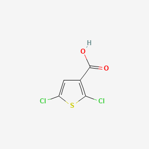 Chemical structure of 2,5-Dichlorothiophene-3-carboxylic acid