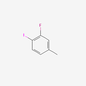 Chemical structure of 3-Fluoro-4-iodotoluene