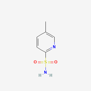 Chemical structure of 5-Methyl-2-pyridinesulfonamide