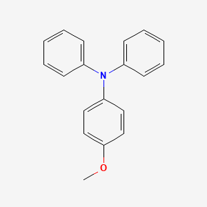 Chemical structure of 4-Methoxytriphenylamine