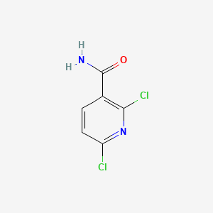 Chemical structure of 2,6-Dichloropyridine-3-carboxamide