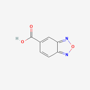 Chemical structure of 2,1,3-Benzoxadiazole-5-carboxylic acid