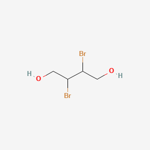 Chemical structure of 2,3-Dibromo-1,4-butanediol