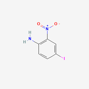 Chemical structure of 4-Iodo-2-nitroaniline
