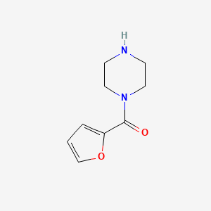 Chemical structure of 1-(2-Furoyl)piperazine