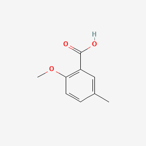 Chemical structure of 2-Methoxy-5-methylbenzoic acid