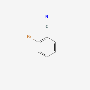 Chemical structure of 2-Bromo-4-methylbenzonitrile
