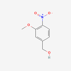 Chemical structure of 3-Methoxy-4-nitrobenzyl alcohol