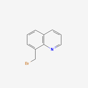 Chemical structure of 8-(Bromomethyl)quinoline