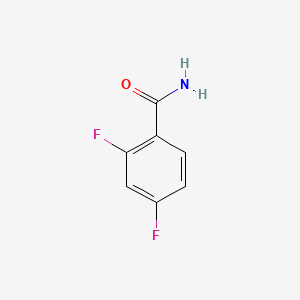 Chemical structure of 2,4-Difluorobenzamide