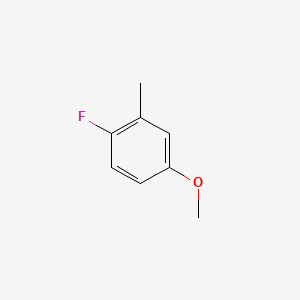 Chemical structure of 4-Fluoro-3-methylanisole