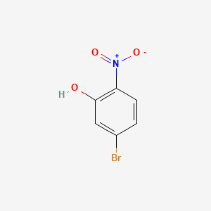Chemical structure of 5-Bromo-2-nitrophenol