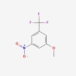 Chemical structure of 3-Methoxy-5-nitrobenzotrifluoride