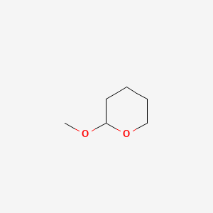 Chemical structure of 2-Methoxytetrahydropyran