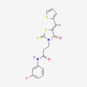 Chemical structure of WAY-300569