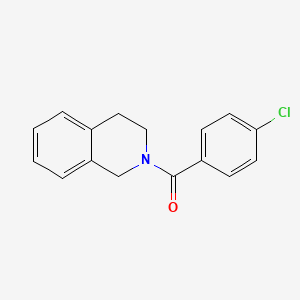 Chemical structure of WAY-300716