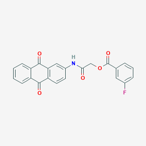 Chemical structure of WAY-357647