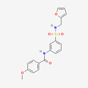 Chemical structure of WAY-607987